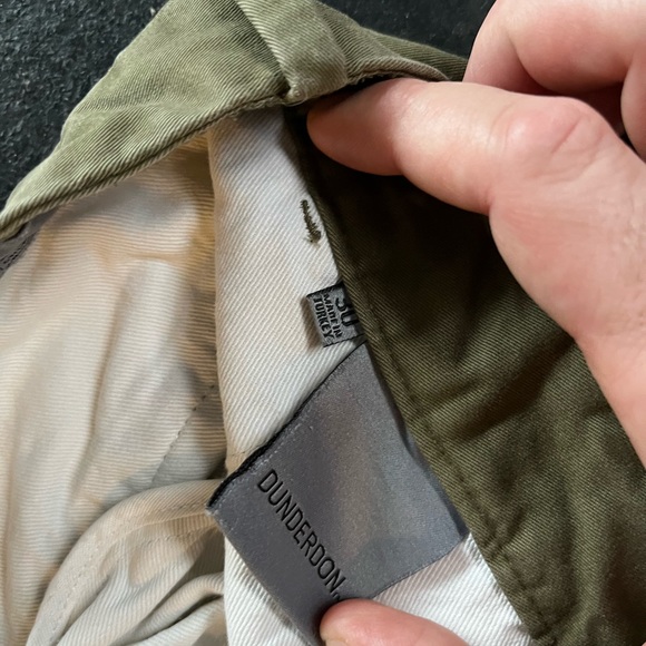 Dunderdon men’s canvas short - Picture 3 of 5